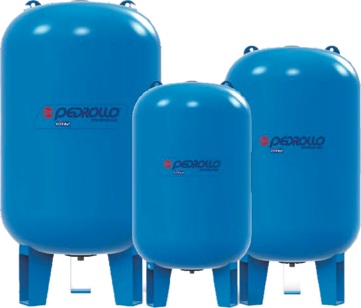 Sistema hidroneumático completo con tanque de presión